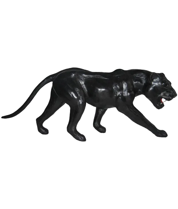 Handcrafted Leather Black Panther
