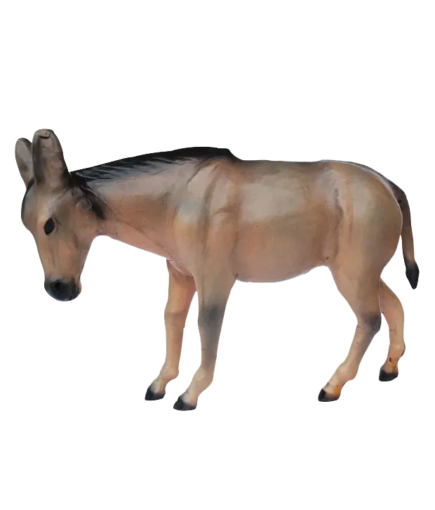 Handcrafted Leather Donkey
