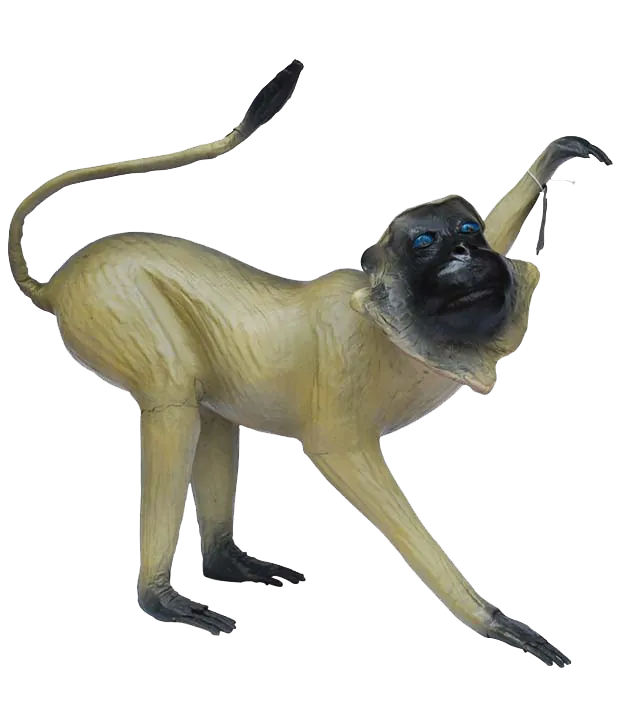 Handcrafted Leather Monkey