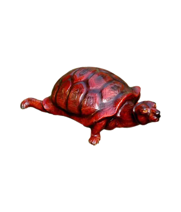 Handcrafted Leather Turtle