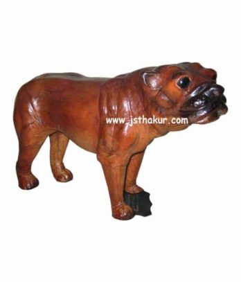 Handcrafted Leather Bull Dog